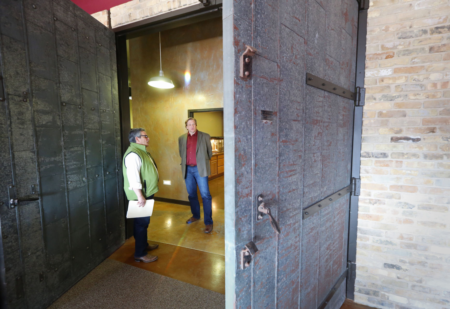 Creamery Package Manufacturing Co. building coming to life in Fort Atkinson